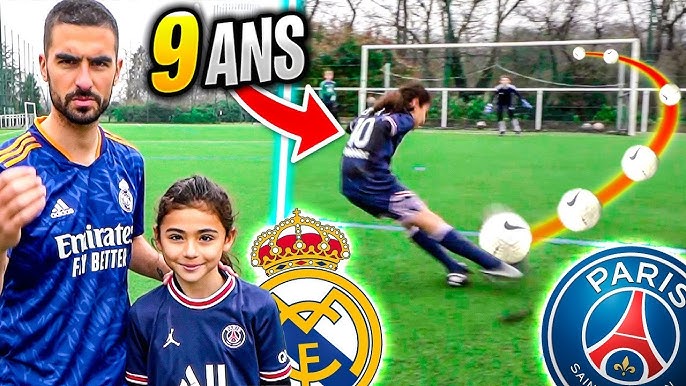 CET ENFANT DE 8 ANS A UNE PRÉCISION INCROYABLE AU FOOTBALL! 