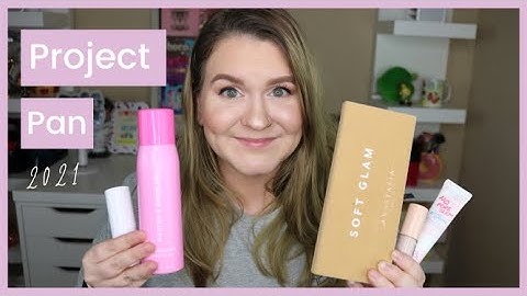 PROJECT PAN 2021 INTRO | MAKEUP I WANT TO FINISH UP