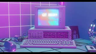 stock footage  s style retrowave aesthetic vaporwave and synthwave design motion background with old