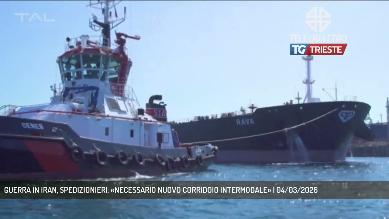 GUERRA IN IRAN, SPEDIZIONIERI: «NECESSARIO NUOVO CORRIDOIO INTERMODALE» | 04/03/2026