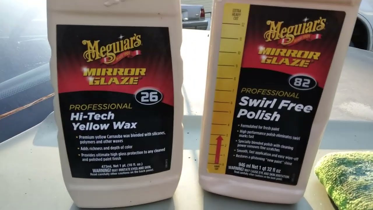 16 oz. Mirror Glaze Hi-Tech Yellow Wax