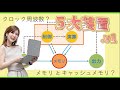 5大装置①~CPUとメモリ編~／ITパスポート・基本情報技術者・高校情報