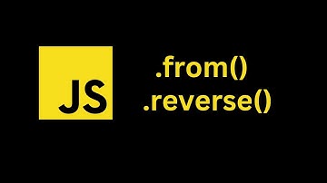 [TAGALOG] JavaScript Array Functions from() and reverse() : Quick Lesson