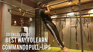 How to do Commando Pull-ups | Easy steps to do Commando Pull-ups | #calisthenics #calisthenicsindia