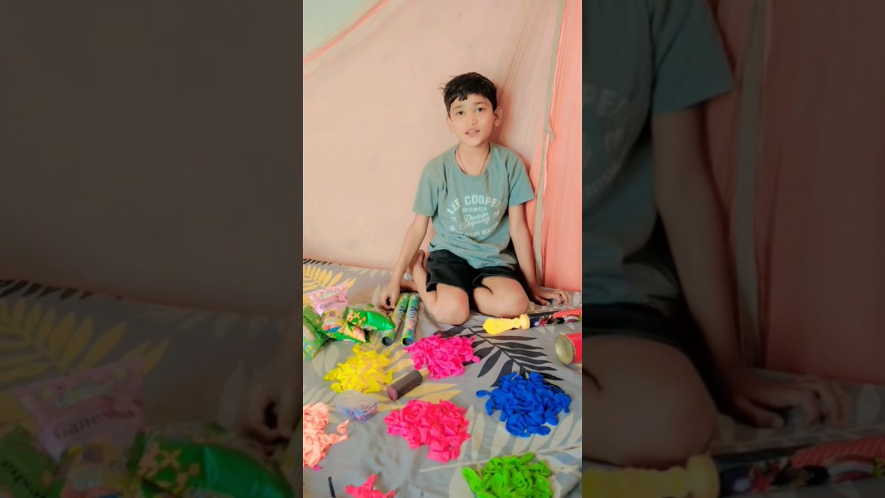 बाजार से ले आई कलर #shortvideo #holispecial