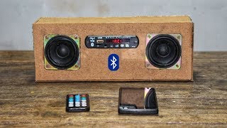 Make your own Protable Bluetooth Speaker at Home - Simple & Cheap
