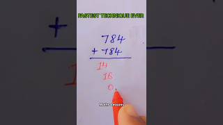 The Fastest Way to Add 3-Digit Numbers ⚡️ #shorts