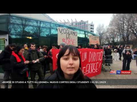 «BORSE DI STUDIO A TUTTI GLI IDONEI»: NUOVO CORTEO DEGLI STUDENTI  | 12/01/2023