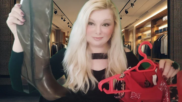 Asmr PERSONAL STYLIST/SHOPPER ROLEPLAY SOFT SPOKEN PERSONAL ATTENTION : jewelry, clothes, boots