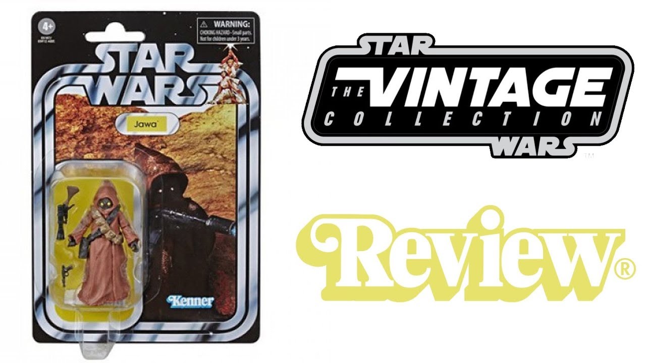 Star Wars Vintage Collection JAWA VC161 Review!