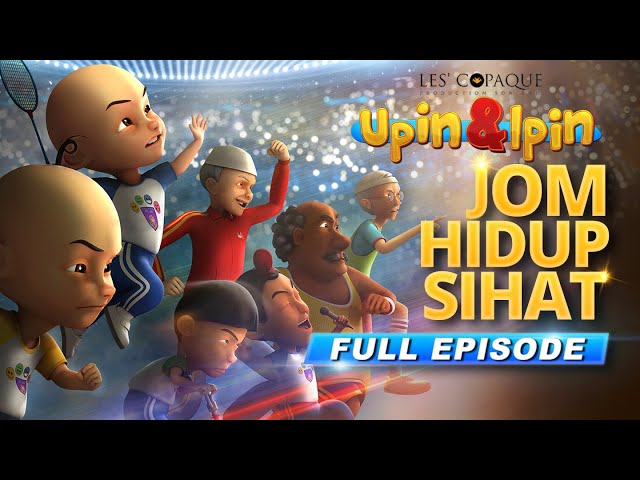 Upin & Ipin Musim 11 - Jom Hidup Sihat (Full Episode) class=
