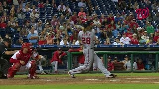 Werth clears the bases with a homer to left