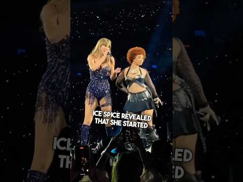 Taylor Swift made Ice Spice CRY! 😮 #shorts #taylorswift #icespice