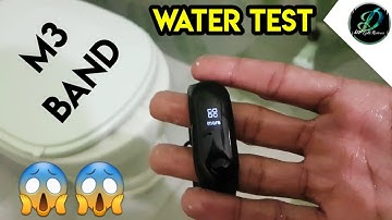 M3 SMART BAND WATER TEST IN PAKISTAN!! - is it really WaterProof?? - In Depth Reviews