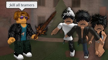 ANNOYING Teamers With Exploits in MM2...