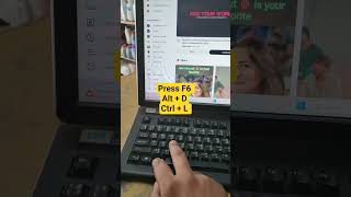Focus Address Bar Shortcut 🔥 Ctrl+L, F6, Alt+D Explained