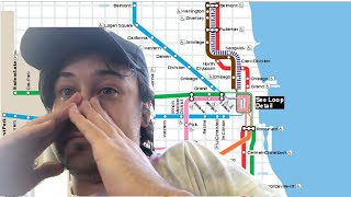 Riding Chicago's L Train for 24 Hours