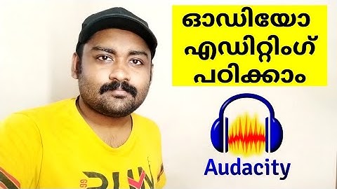 Audacity Full Tutorial video - Free audio editor.