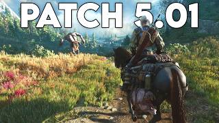 Witcher 3 Remastered Patch 5.01 on Base PS5 - HUGE Improvement