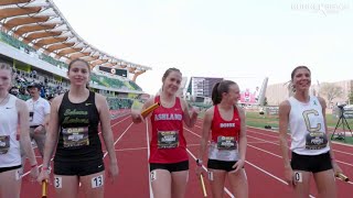 Girls 4X800M Relay Championship Section 3 - Oregon Relays 2026 Full Race Replay