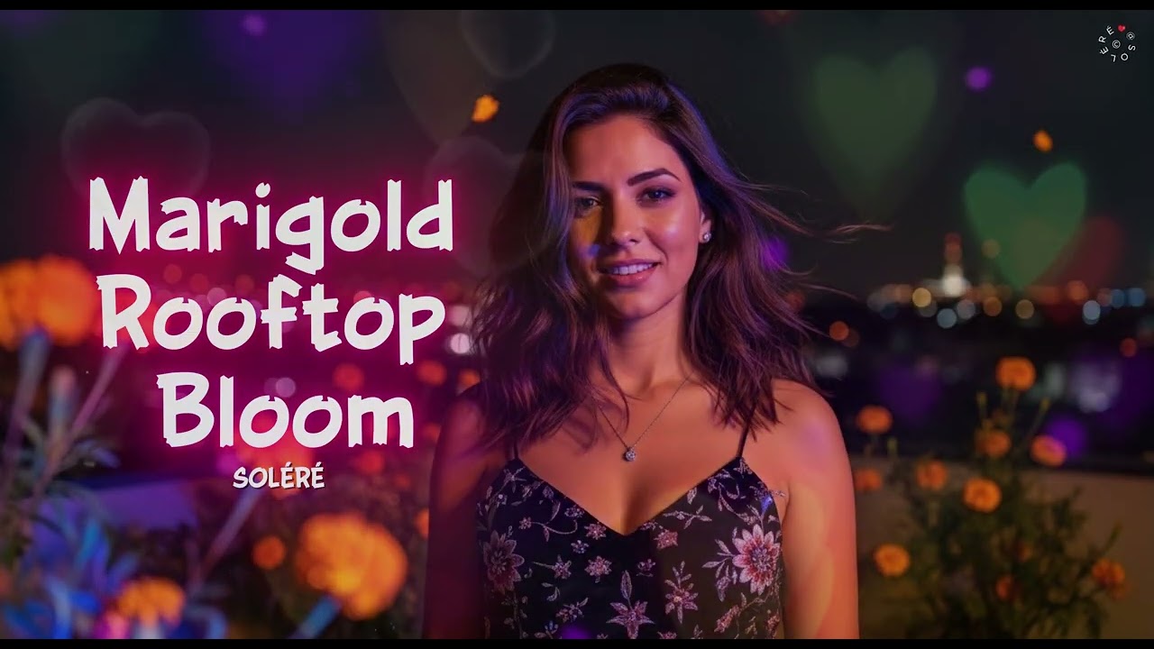 Цветение бархатцев на крыше 🌼🔥 | Латинский закатный роман | Цветы в огне - SOLÉRÉ 🎧 | #официально...