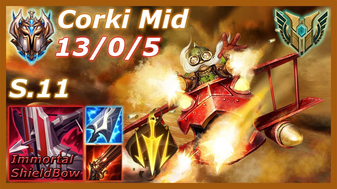 Challenger Corki S11 - Corki patch 11.7 - Corki 11.7 - 코르키 11.7 - コーキ 11.7 - Корки 11.7 - Κόρκι 11.7
