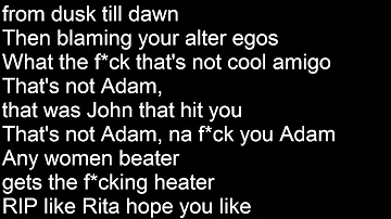KSI - Adam's Apple Lyrics(OFFICIAL LYRICS)