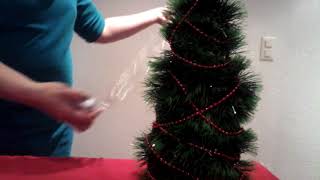 16 November 2018 #63 Instant Portable Christmas Tree Made from Recycled Empty Bottle of Wine 🍷