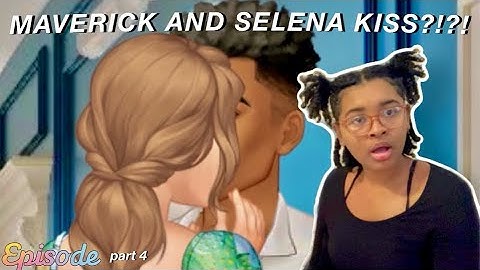 MAVERICK AND SELENA KISS?! | don’t hate the player PART 4