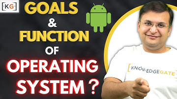 1.2 Goals of Operating System | Functions of Operating System | Introduction to Operating System