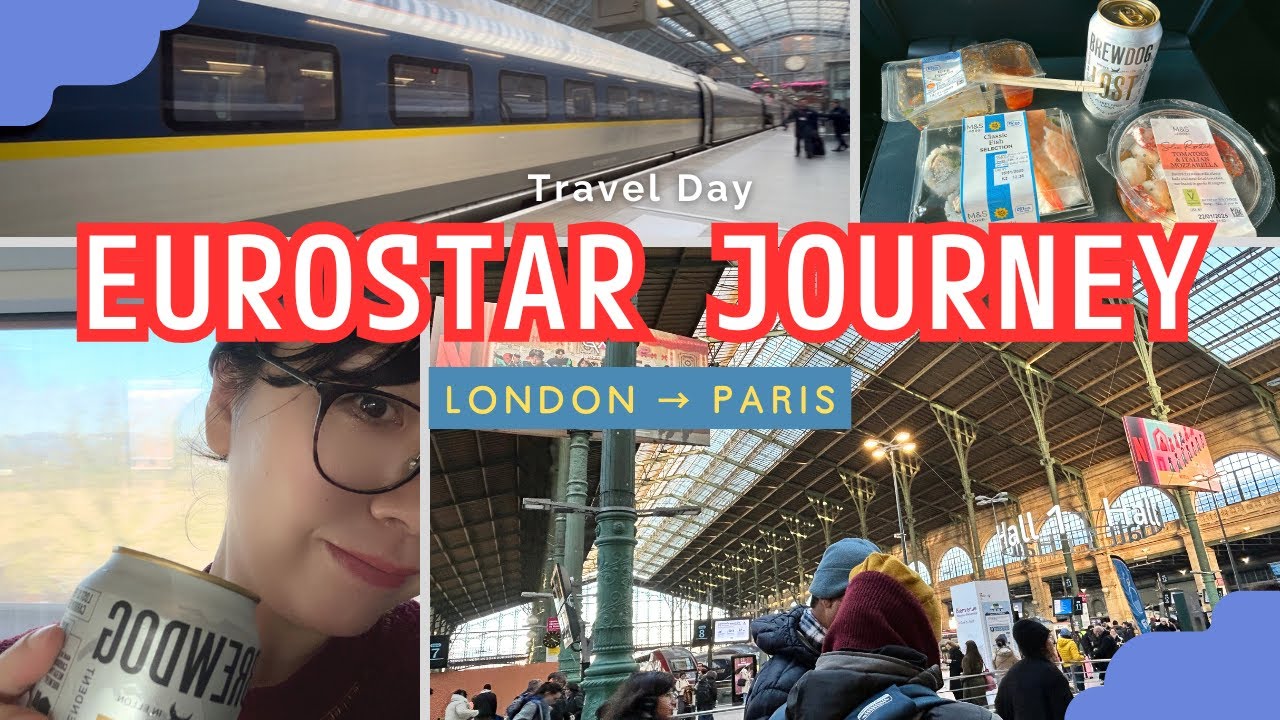 ロンドン🇬🇧→パリ🇫🇷】2025年ユーロスター最新レポ！ロンドンから