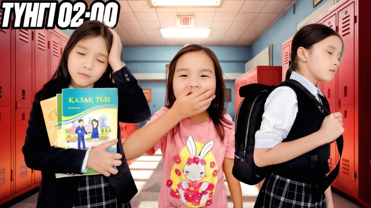 ТҮНГІ 02:00де АДИЯ ЕРКЕЖАН САБАҚҚА БАРДЫ?!👀😧|ПРАНК🏫