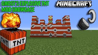 (Minecraft) Ghost's Explosives TNT Mod Showcase