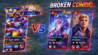 YSS SAVAGE vs THE MOST BROKEN Combo 🤯 (Fredrinn   Angela)