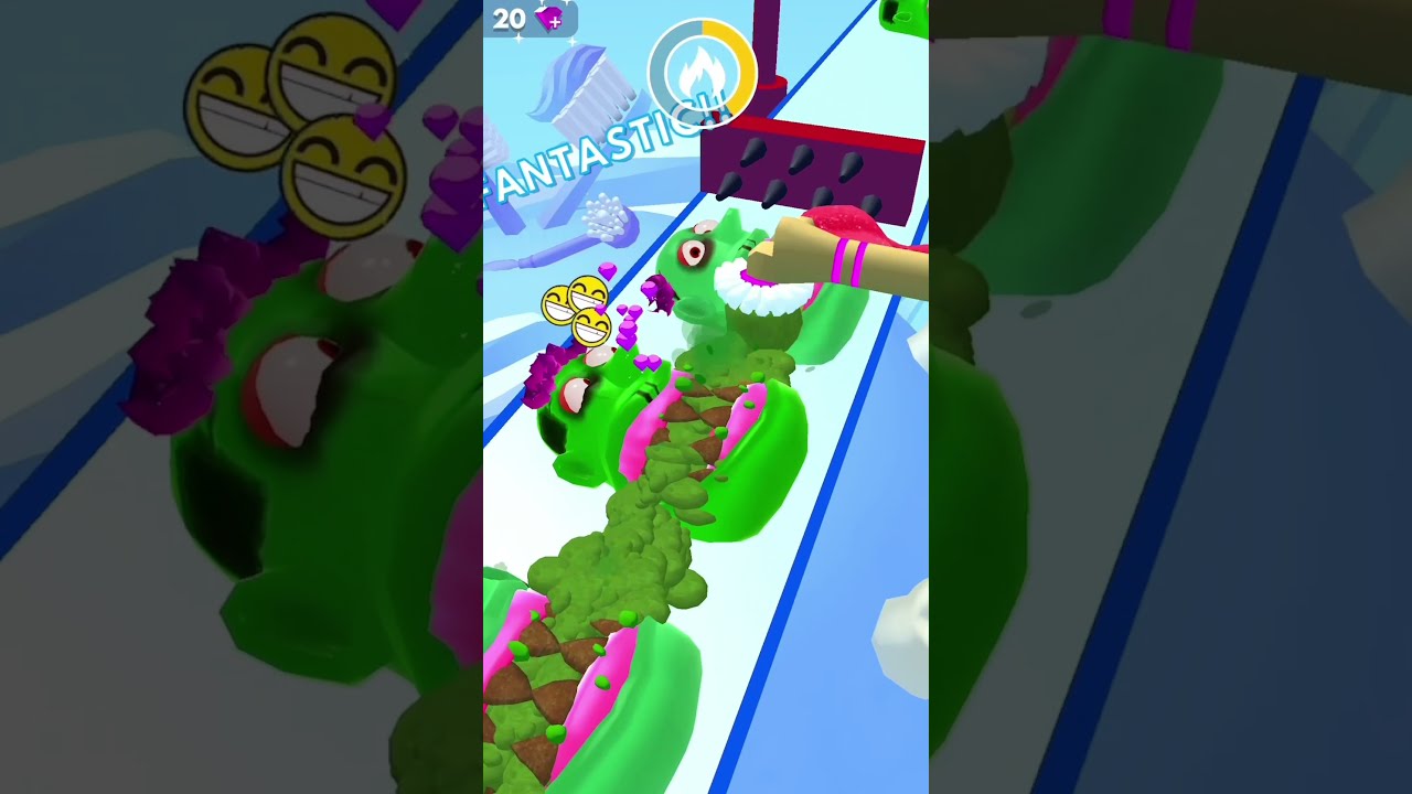 TEETH RUNNER! - *BIG UPDATE* NEW GAME📲: Gameplay Walkthrough All Levels Andriod,ios 