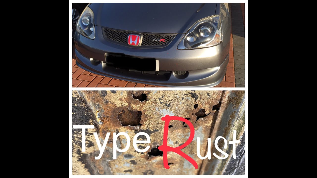 Civic Type R Underside Inspection - It's bad, Very Bad! : ( - YouTube