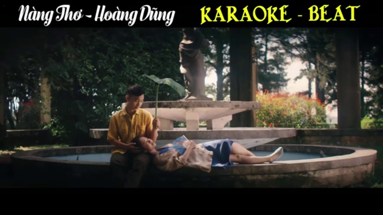 Nàng Thơ - Karaoke Hạ 2 Tone - Tone Nam Trầm - Beat Chất lượng cao