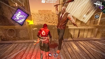 ( हिंदी ) Claudette with Fast Vault Build is Amazing in DBD Mobile