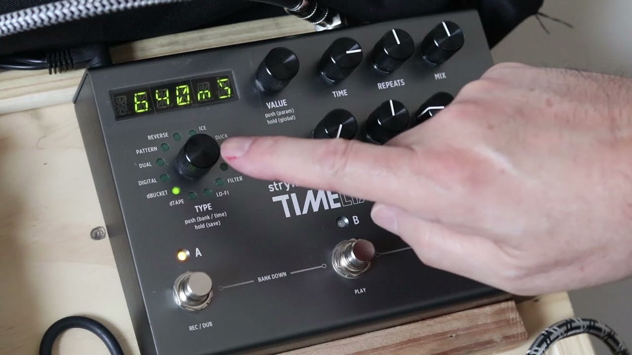 Hack” your Strymon Timeline maximum delay time from 2,5 to 20