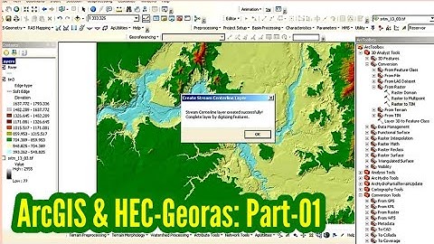 ArcGIS and Hec-Georas: River Cross Sections | HEC-RAS | Part 1 of 5