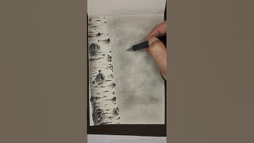 Tutorial video of drawing tree trunk #shorts #viralshorts #trending #explore #art #drawing #fyp