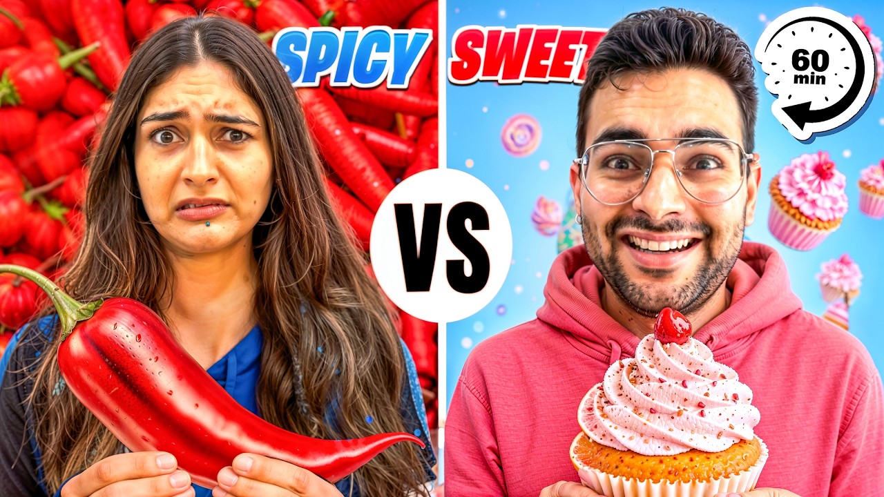 Brother vs Sister Food Challenge For Rs 50,000