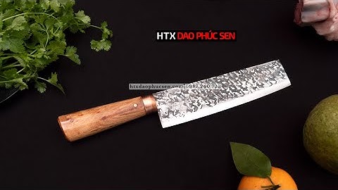 DAO PHÚC SEN, DAO THÁI NHỎ G01TDD HOA VĂN CHỐNG DÍNH _HÀNG CHUẨN CỦA HTX DAO PHÚC SEN
