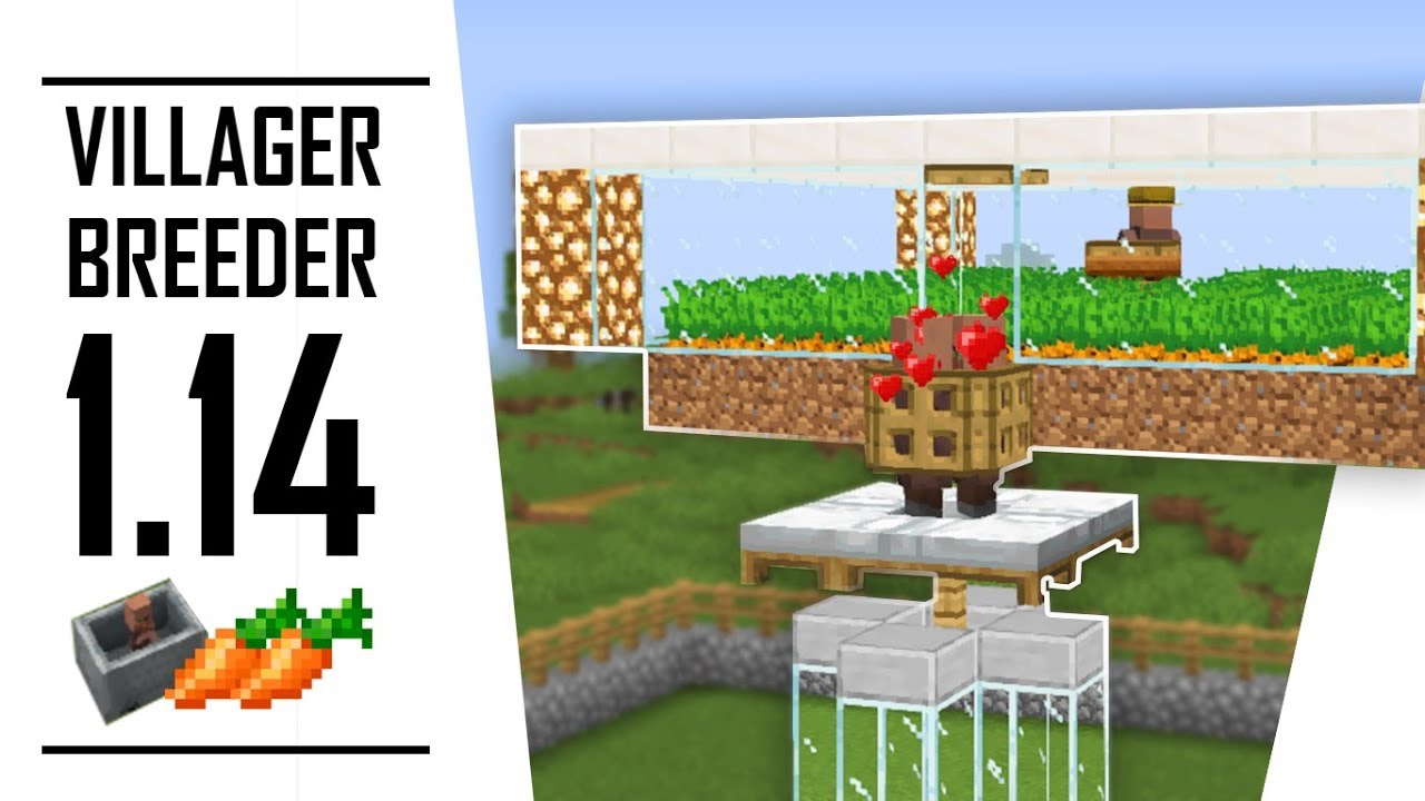 Cara Membuat Villager Breeder - Minecraft Indonesia 1.14 