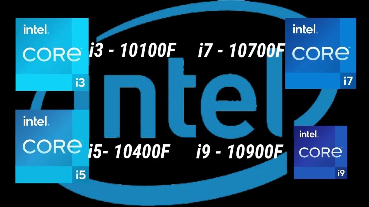 I3 10100f vs i5 10400f vs i7 10700f vs i9 10900f 10th gen desktop