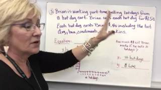 Using Equations, Tables and Graphs to find solutions to problems