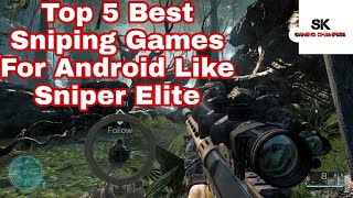 Top 5 Best Sniper Games For Android Like Sniper Elite (SK Gaming Champion). screenshot 2