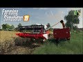 Farming Simulator 19 - Рассвет - 10 - Начало уборочной, первый ячмень