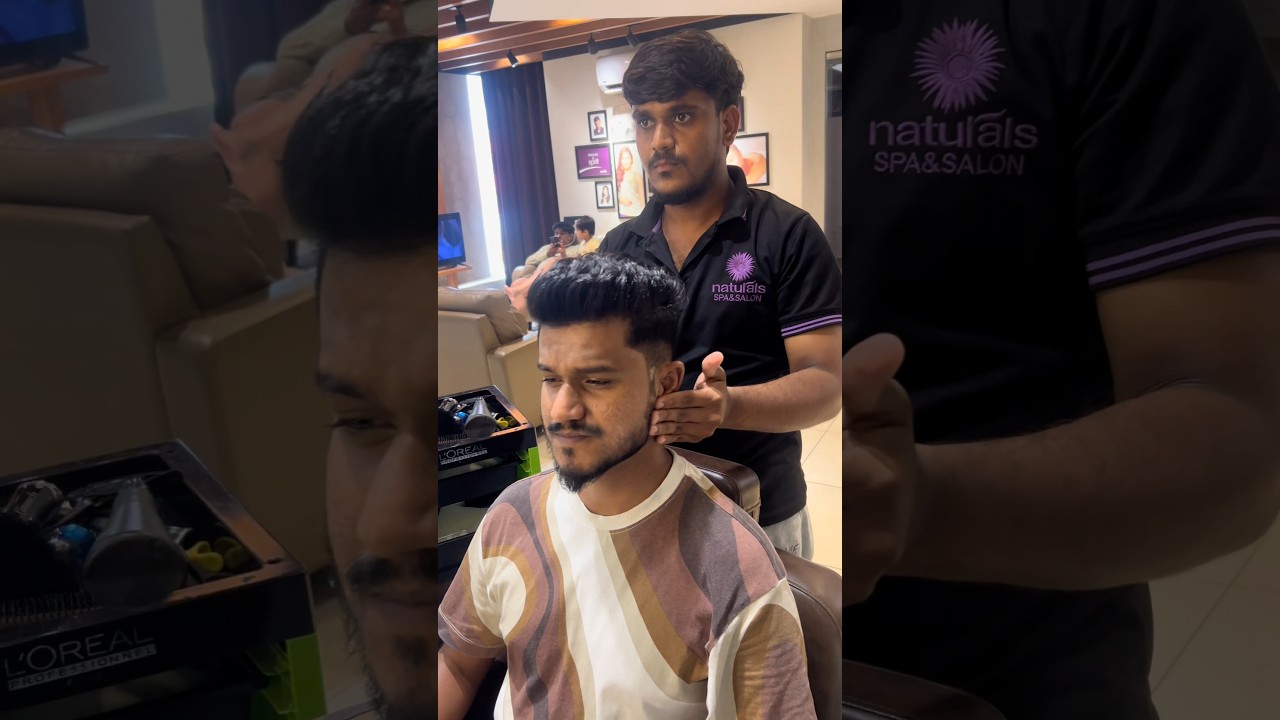 MEN'S STYLISH HAIRCUT 👀🔥 | NATURALS SALON | 
