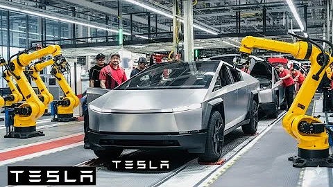 Inside the Tesla Cybertruck Factory | How the Futuristic EV Is Built